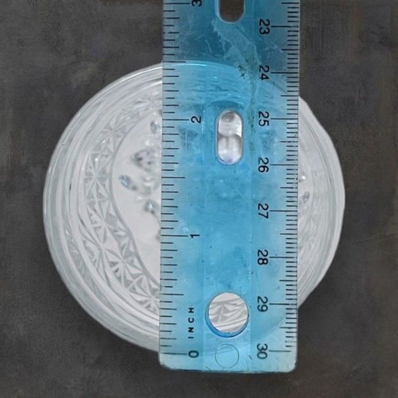 Crystal‎ D'Adriana Luna Set of 4 Clear Wine Water Glass Goblet Stemware 5.75" - Picture 3 of 7